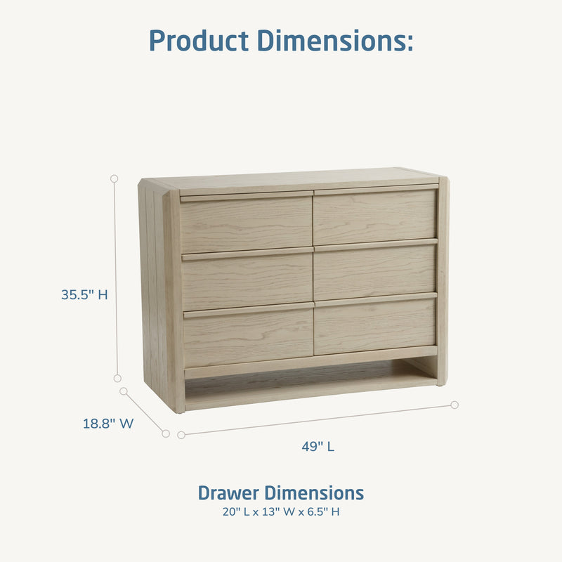 Load image into Gallery viewer, Maxi-Cosi Nursery NorCal 6-Drawer Dresser
