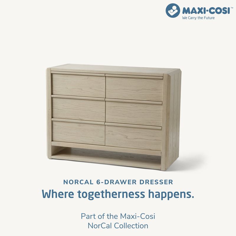 Load image into Gallery viewer, Maxi-Cosi Nursery NorCal 6-Drawer Dresser
