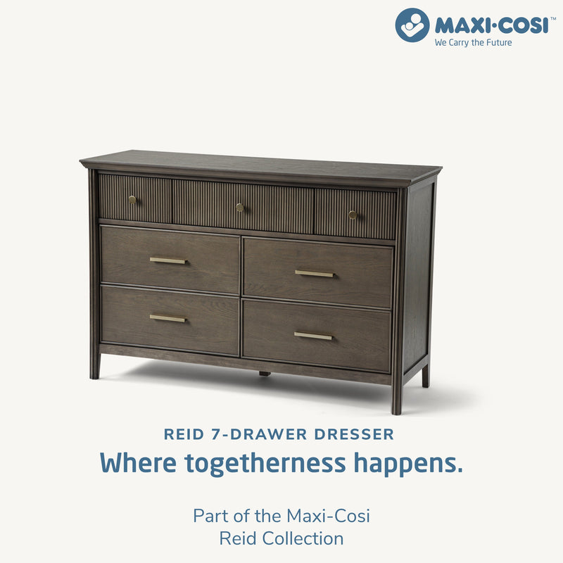 Load image into Gallery viewer, Maxi-Cosi Nursery Reid 7-Drawer Dresser
