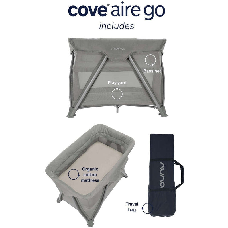 Load image into Gallery viewer, Nuna Cove Aire Go Playard + Bassinet
