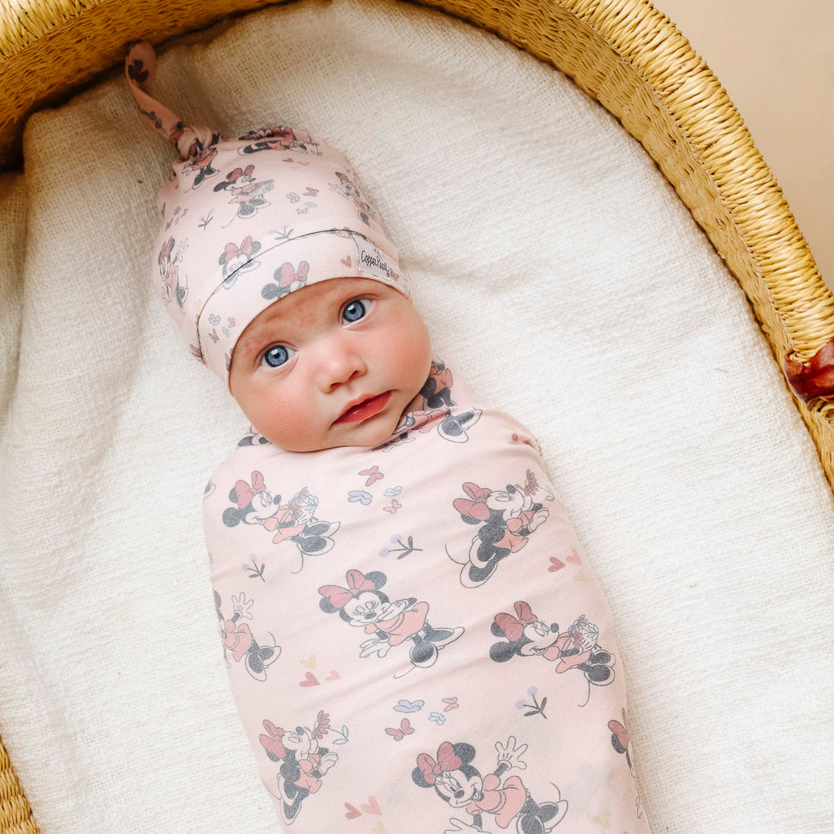 Copper Pearl Top Knot Hat | Minnie Mouse