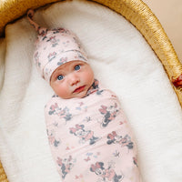 Copper Pearl Top Knot Hat | Minnie Mouse