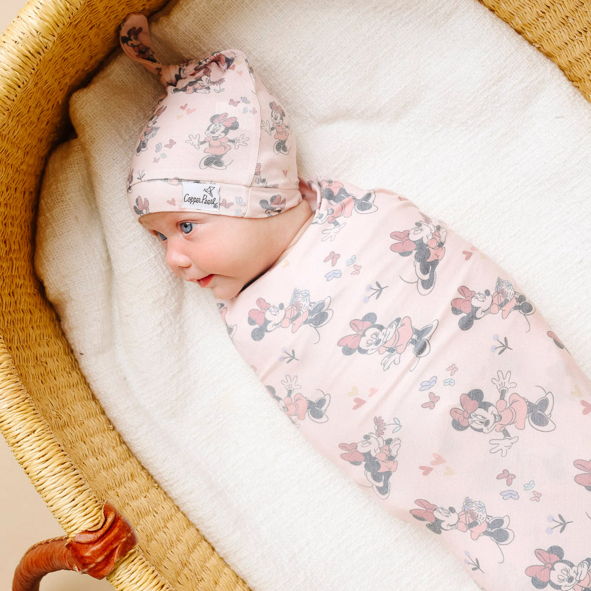 Copper Pearl Top Knot Hat | Minnie Mouse