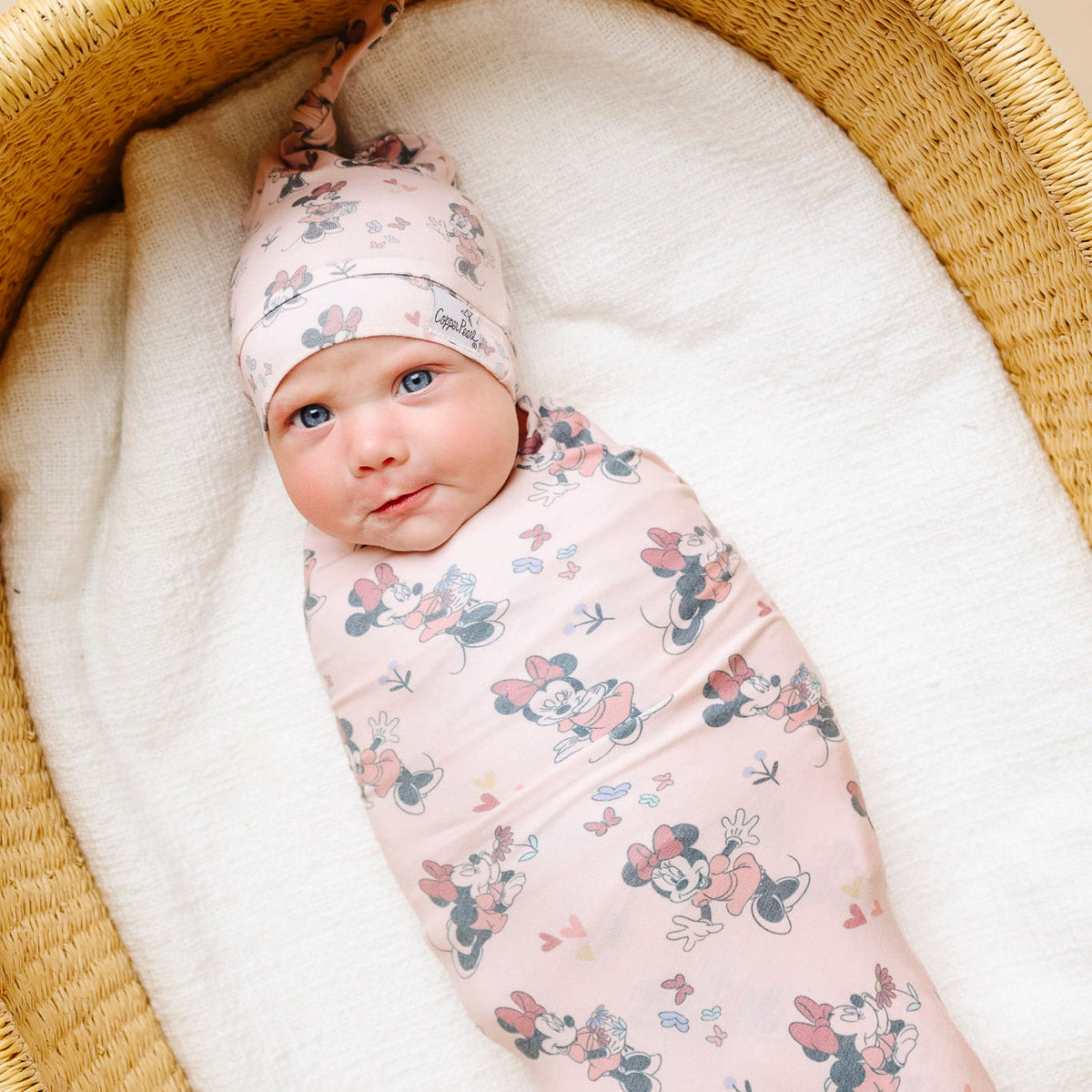 Copper Pearl Top Knot Hat | Minnie Mouse