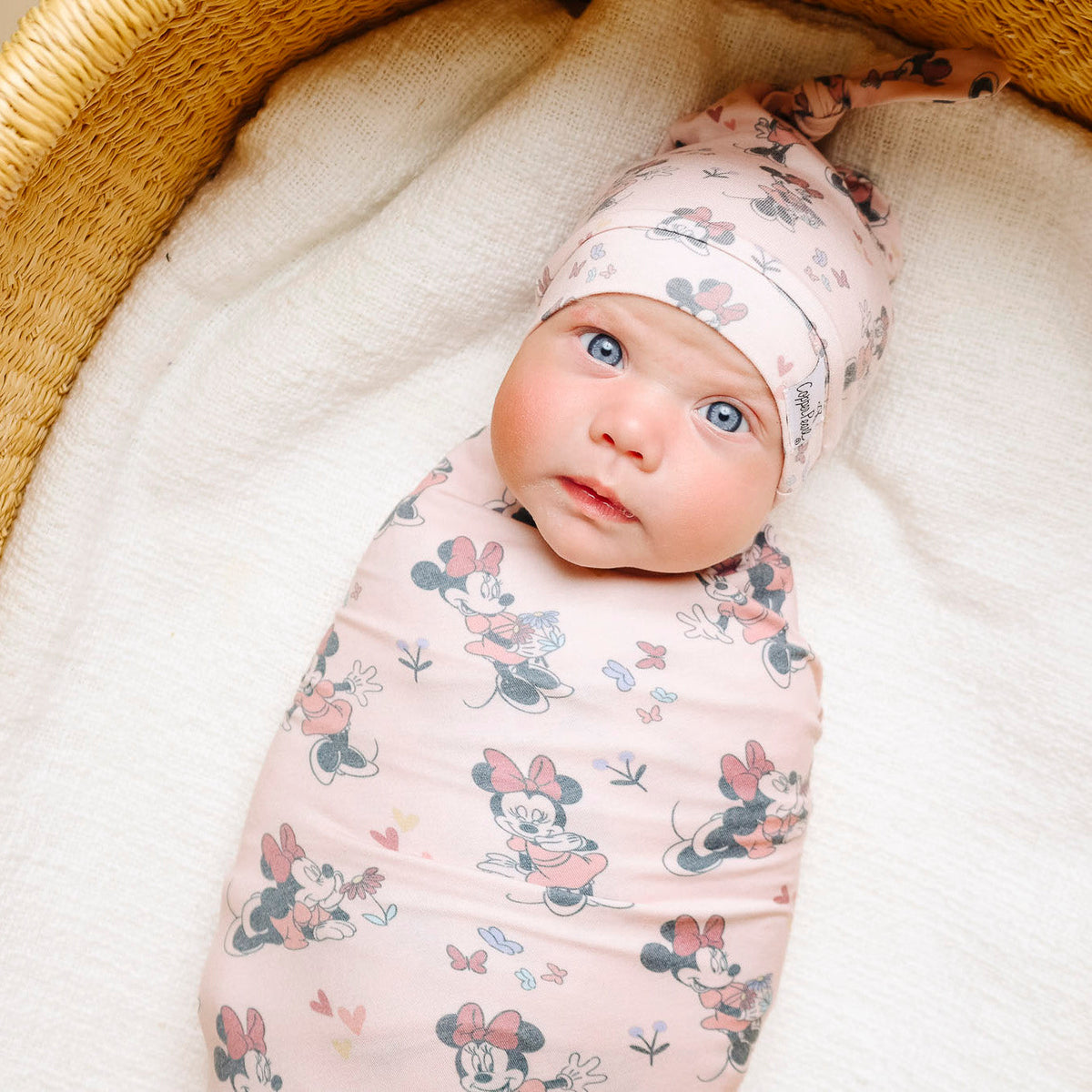 Copper Pearl Top Knot Hat | Minnie Mouse