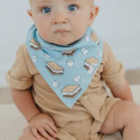 Copper Pearl Baby Bandana Bibs | Bridger