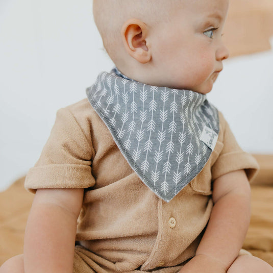 Copper Pearl Baby Bandana Bibs | Bridger