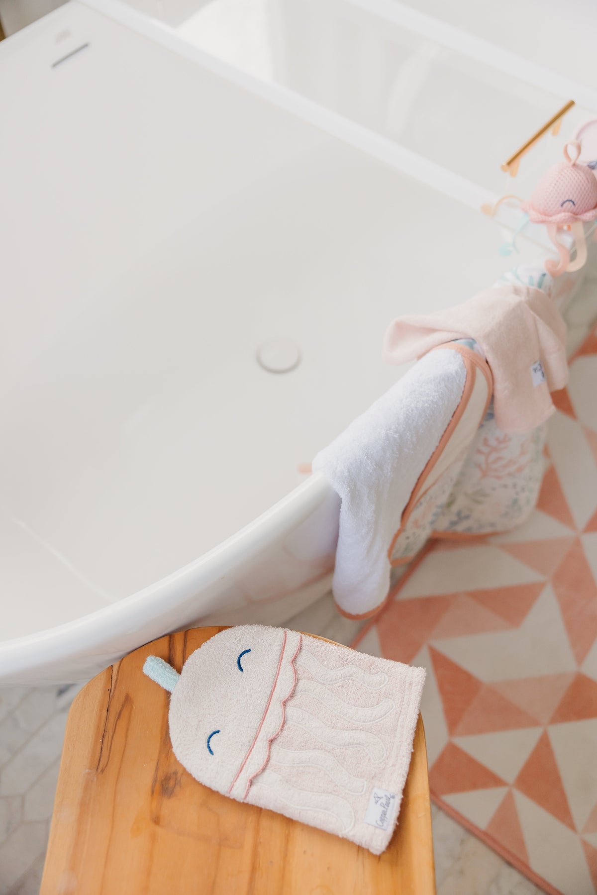 Copper Pearl Wash Mitt | Cora