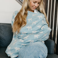 Copper Pearl Multi-Use Cover | Peanut