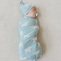 Copper Pearl Top Knot Hat | Peanut