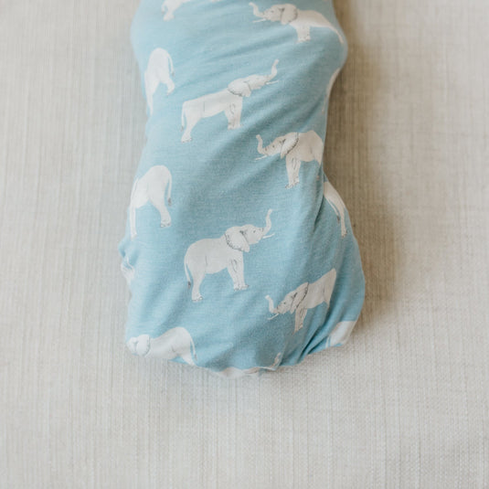 Copper Pearl Knit Swaddle Blanket | Peanut