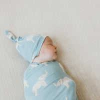 Copper Pearl Top Knot Hat | Peanut