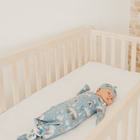 Copper Pearl Newborn Knotted Gown | Bridger