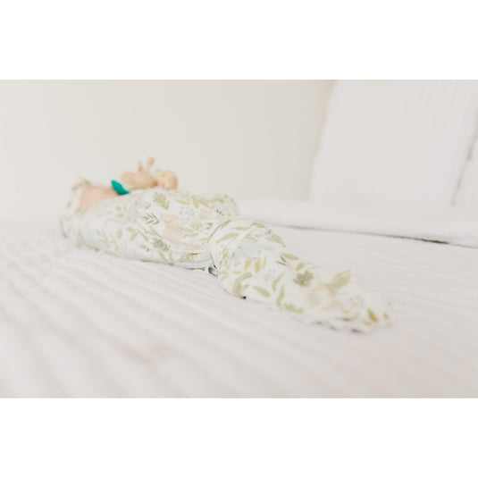 Copper Pearl Knit Swaddle Blanket | Rex