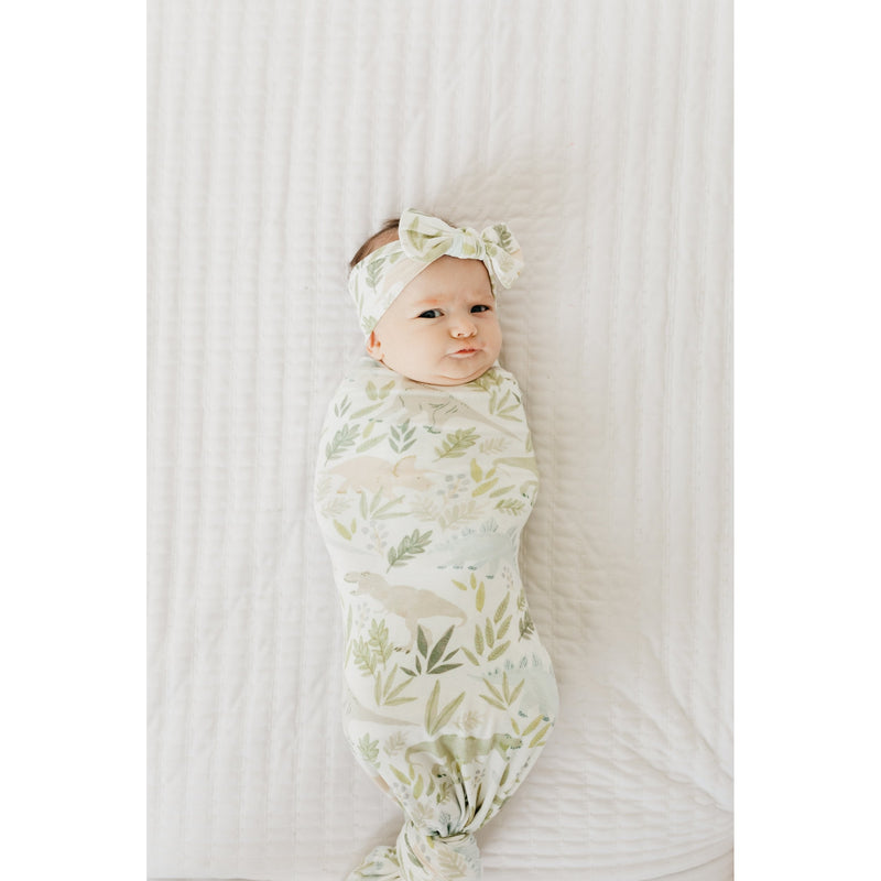 Load image into Gallery viewer, Copper Pearl Knit Swaddle Blanket | Rex
