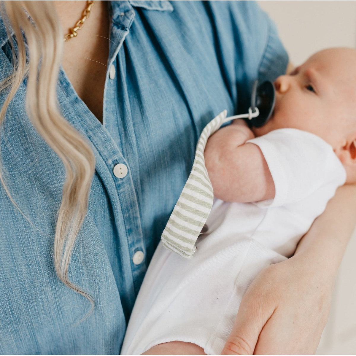 Copper Pearl Binky Clips | Rex