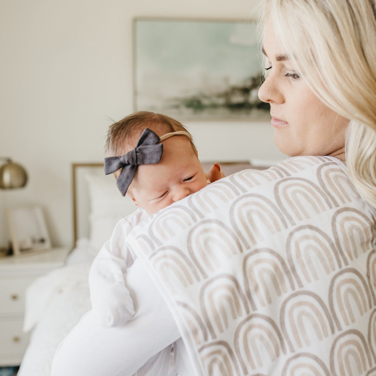 Copper Pearl Premium Burp Cloths | Bliss