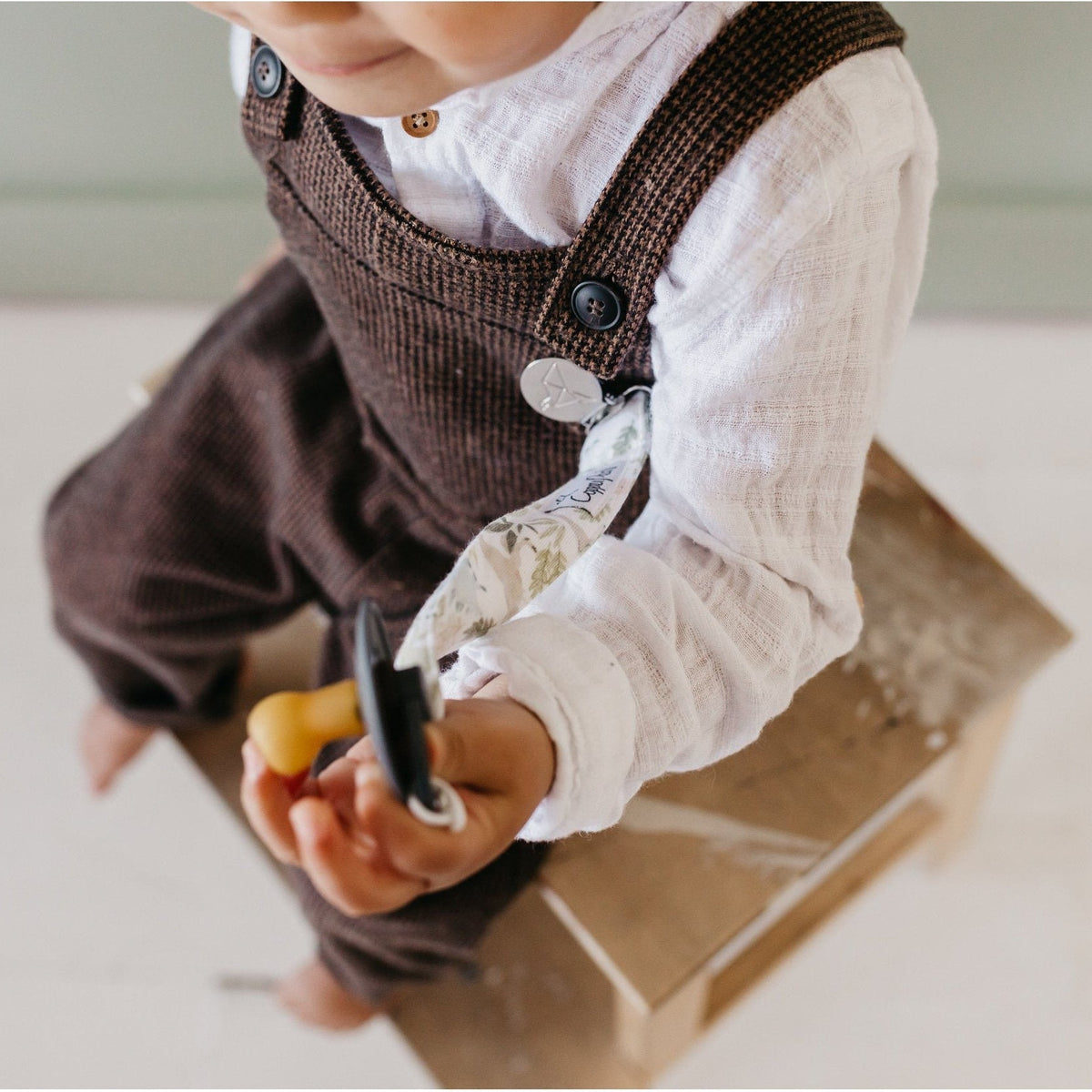 Copper Pearl Binky Clips | Rex