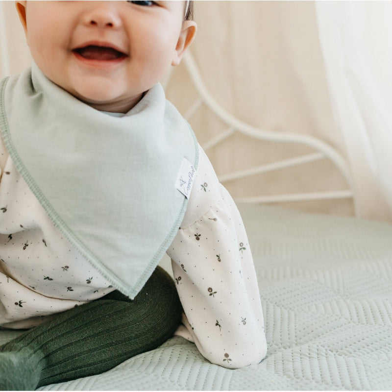 Load image into Gallery viewer, Copper Pearl Baby Bandana Bibs | Rex
