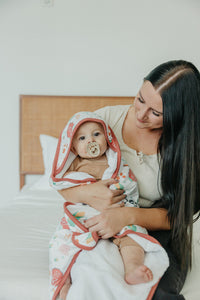Copper Pearl Premium Baby Knit Hooded Towel | Farmstead