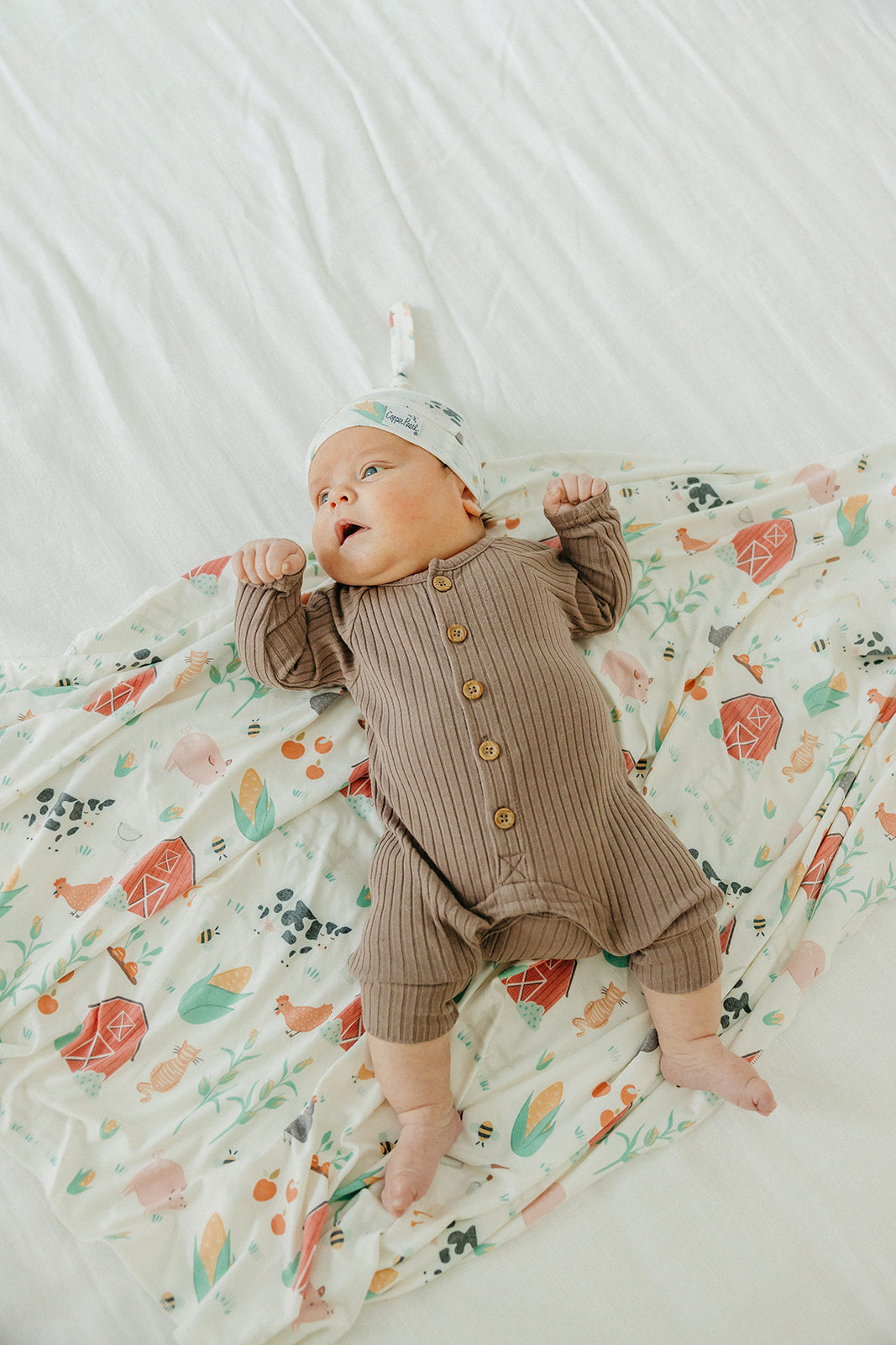 Copper Pearl Top Knot Hat | Farmstead