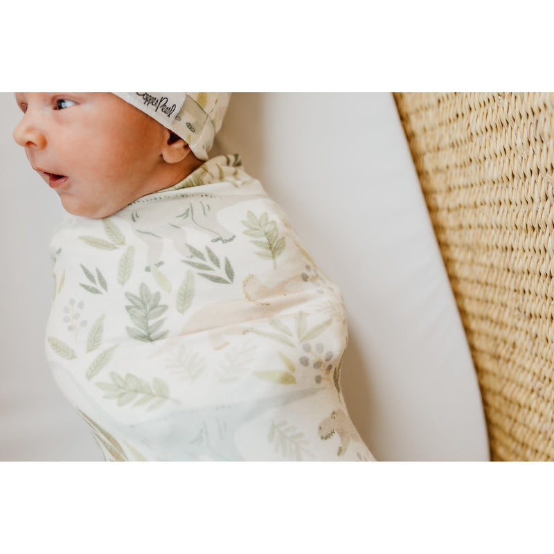 Load image into Gallery viewer, Copper Pearl Knit Swaddle Blanket | Rex
