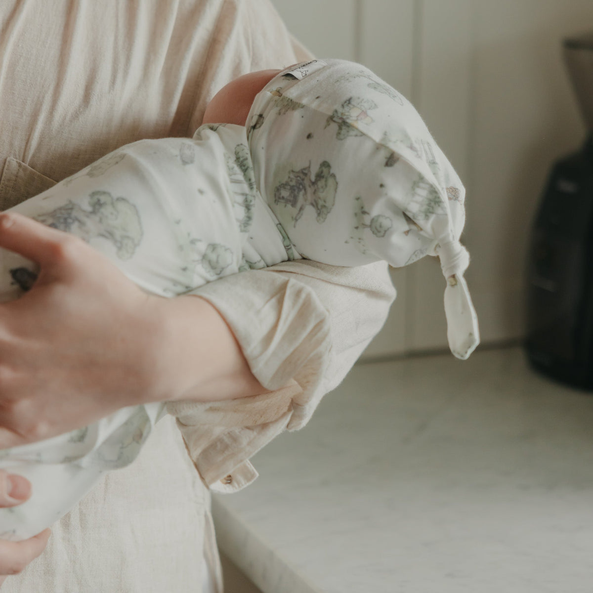 Copper Pearl Top Knot Hat | Hundred Acre Wood