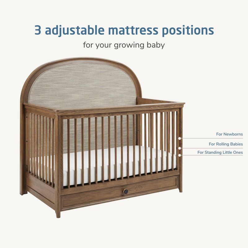 Load image into Gallery viewer, Maxi-Cosi Nursery Quiet Luxury 6-in-1 Convertible Crib with Toddler Bed/Daybed Conversion Kit | PRESALE
