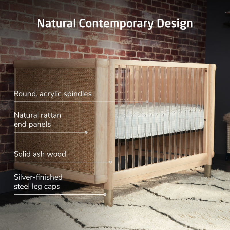 Load image into Gallery viewer, Maxi-Cosi Nursery Brisa 4-in-1 Convertible Crib with Toddler Bed/Daybed Conversion Kit | PRESALE
