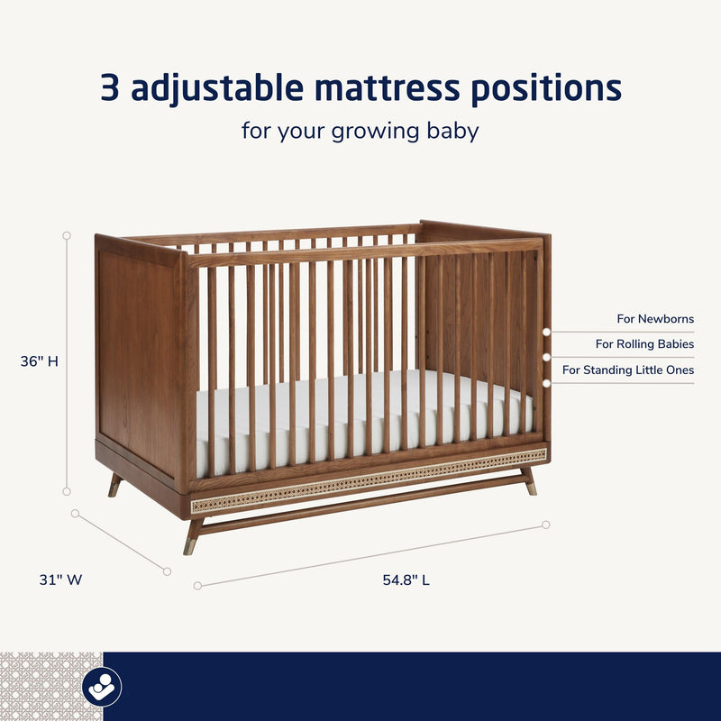 Load image into Gallery viewer, Maxi-Cosi Nursery Everheart 4-in-1 Convertible Crib with Toddler Bed/Daybed Conversion Kit | PRESALE
