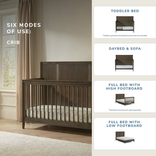Maxi-Cosi Nursery Reid 6-in-1 Crib