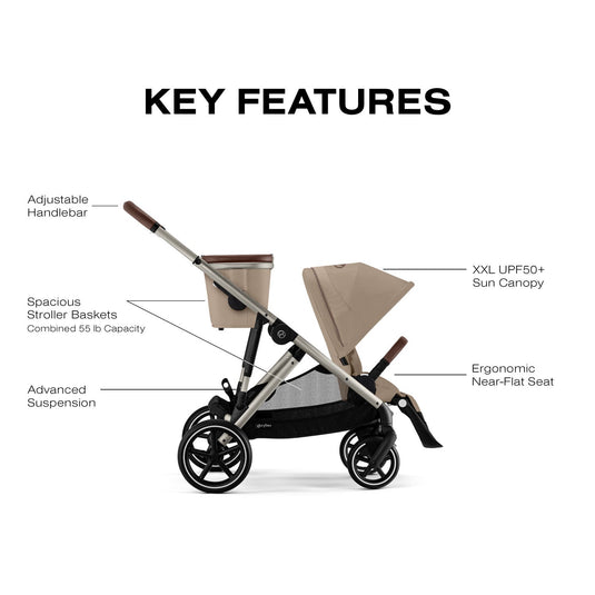 cybex gazelle pram Cybex Gazelle S Stroller – Babinski's Baby