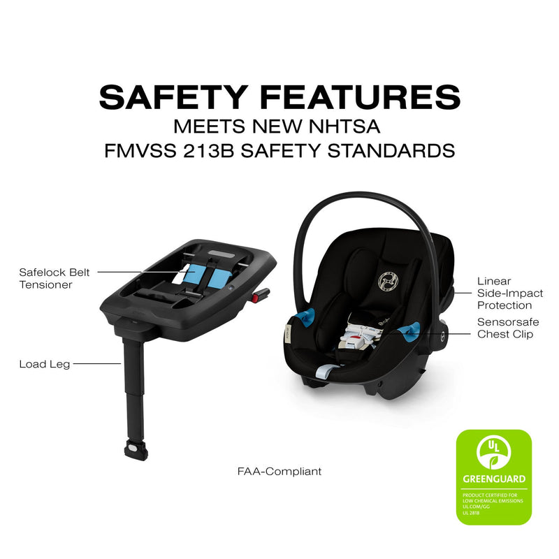Load image into Gallery viewer, Cybex Aton G2 Infant Car Seat + Load Leg Base
