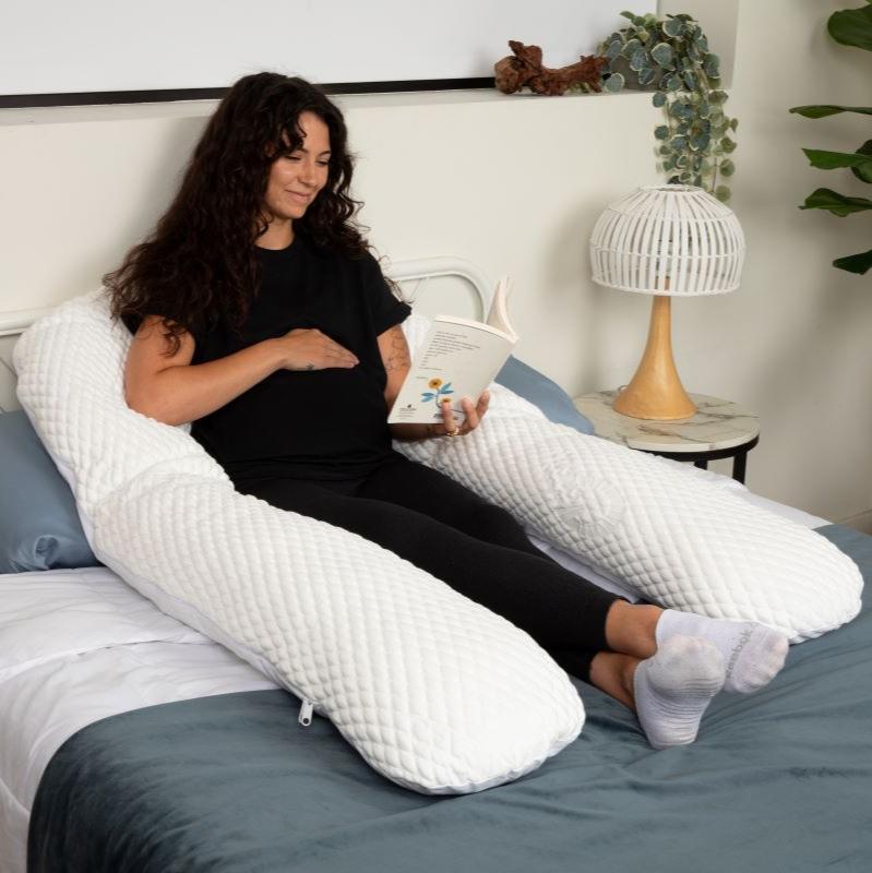 Load image into Gallery viewer, Moonlight Slumber Chill MaMa Pregnancy Pillow
