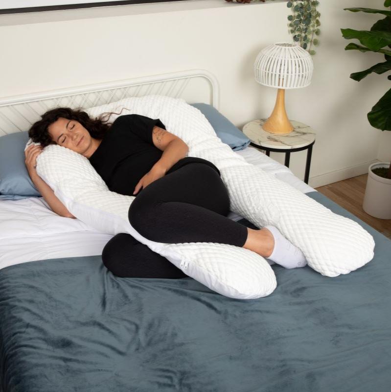 Load image into Gallery viewer, Moonlight Slumber Chill MaMa Pregnancy Pillow
