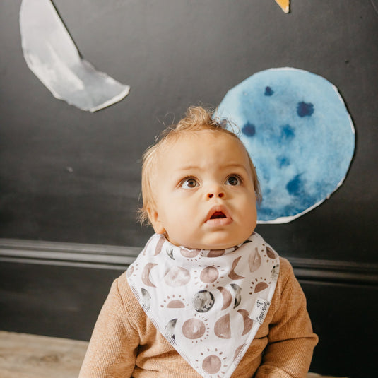 Copper Pearl Baby Bandana Bibs | Neil