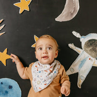 Copper Pearl Baby Bandana Bibs | Neil