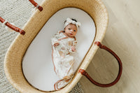Copper Pearl Knit Headband Bow | Ferra