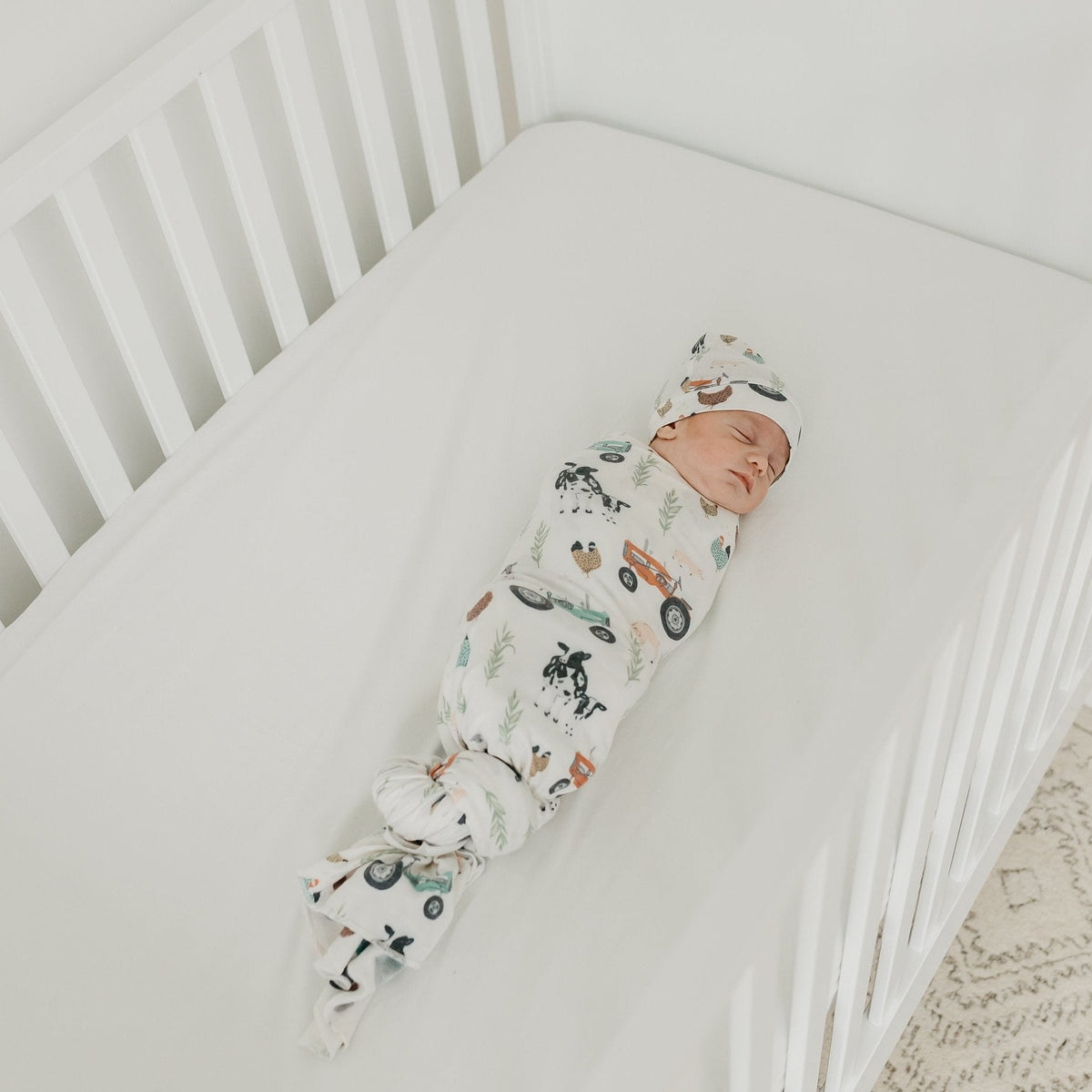 Copper Pearl Knit Swaddle Blanket | Jo