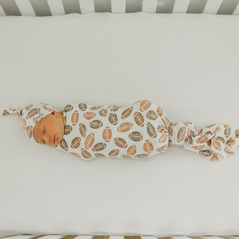 Load image into Gallery viewer, Copper Pearl Knit Swaddle Blanket | Blitz
