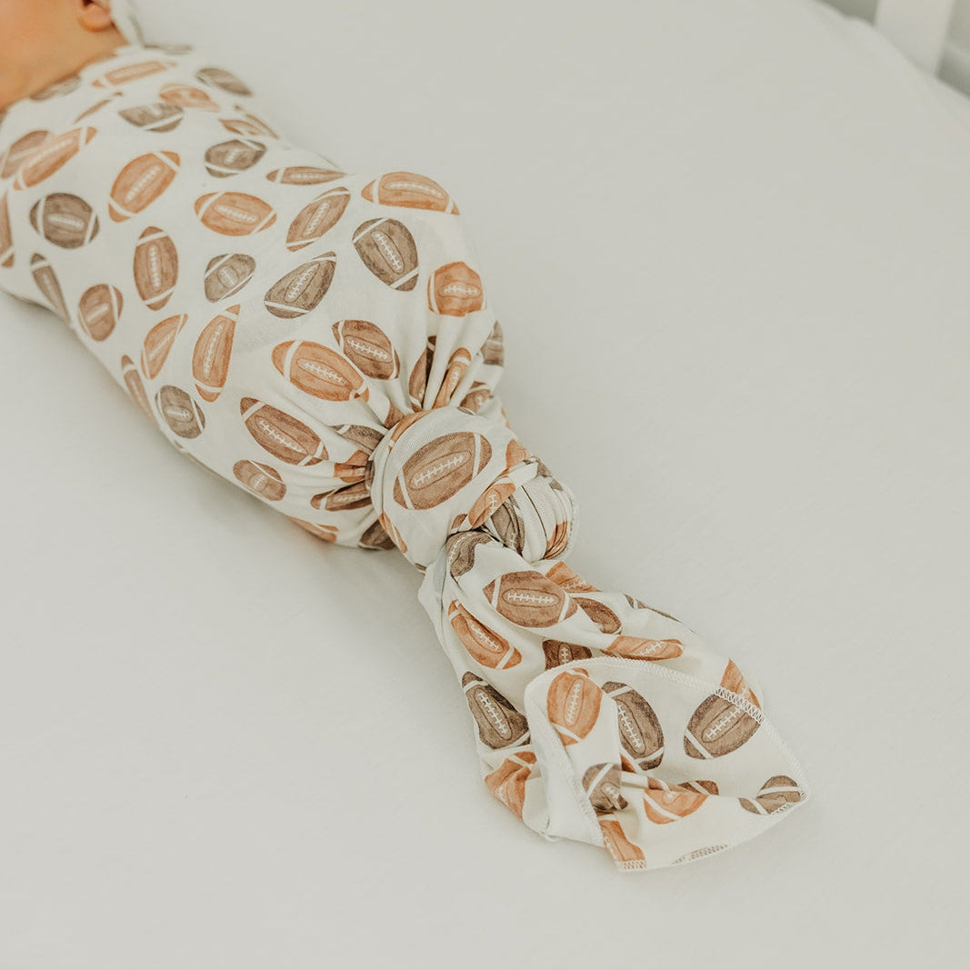 Copper Pearl Knit Swaddle Blanket | Blitz