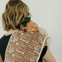 Copper Pearl Premium Burp Cloths | Blitz