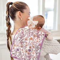 Copper Pearl Premium Burp Cloths | Flora