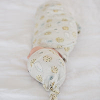 Copper Pearl Top Knot Hat | Chip