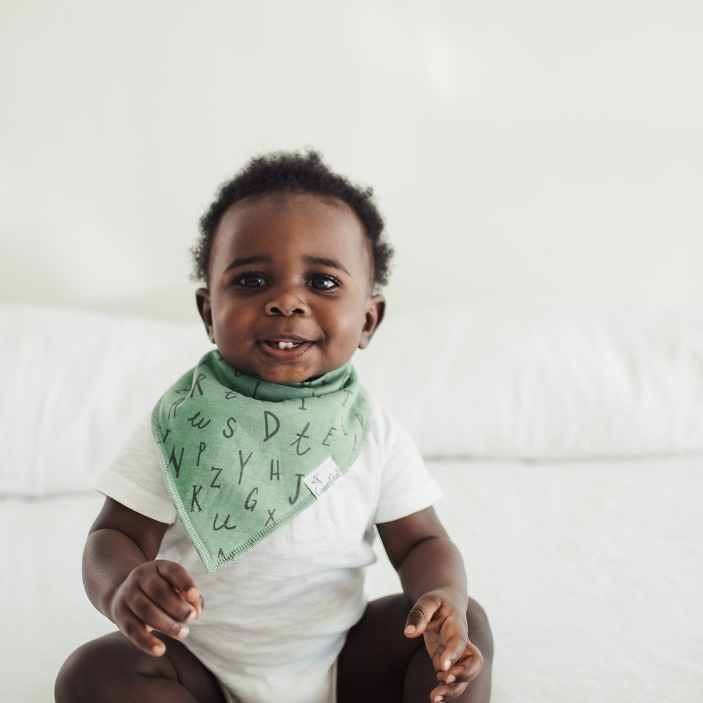 Copper Pearl Baby Bandana Bibs | Chip