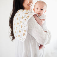 Copper Pearl Premium Burp Cloths | Chip