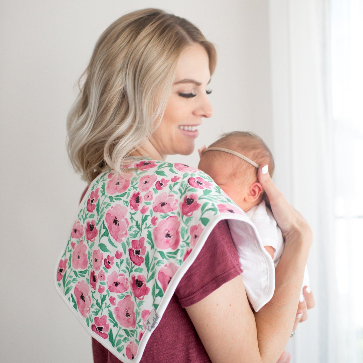 Copper Pearl Premium Burp Cloths | Bloom