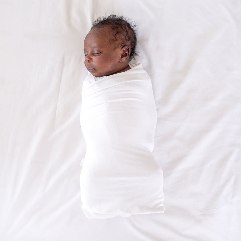 Load image into Gallery viewer, Copper Pearl Knit Swaddle Blanket | Dove
