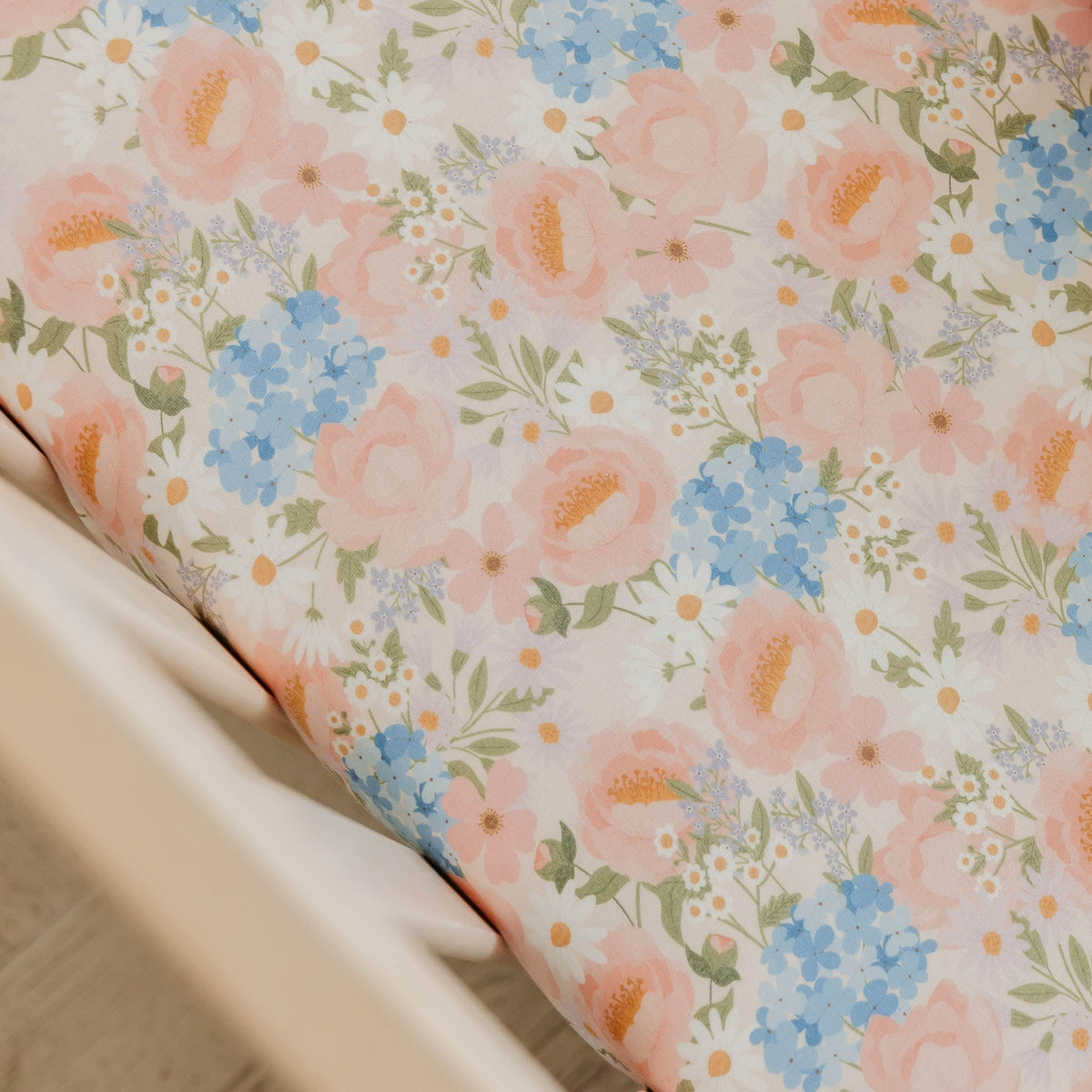 Copper Pearl Premium Knit Fitted Crib Sheet | Penelope