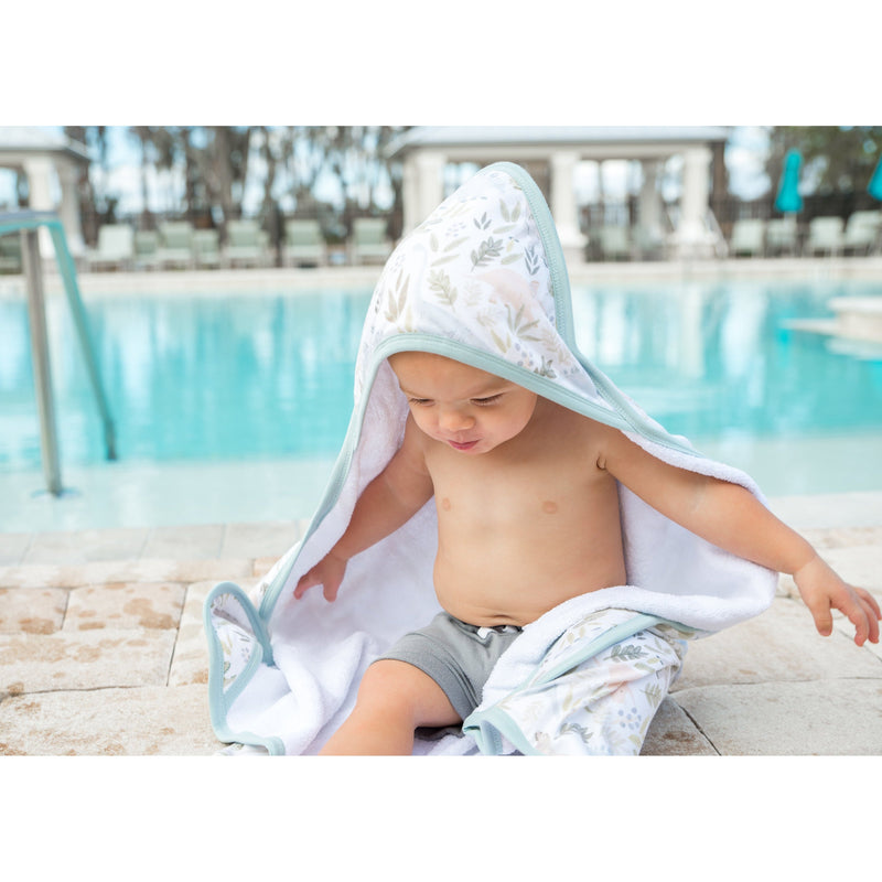 Load image into Gallery viewer, Copper Pearl Premium Knit Hooded Towel | Rex
